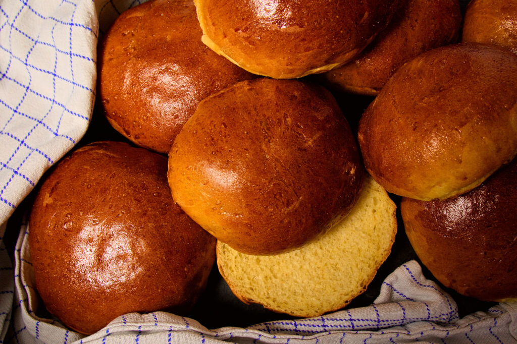 Luftige burgerboller